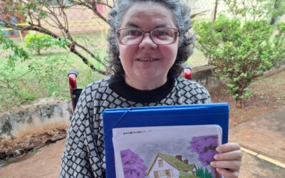 Conheça as obras da Celeni, nossa artista assistida