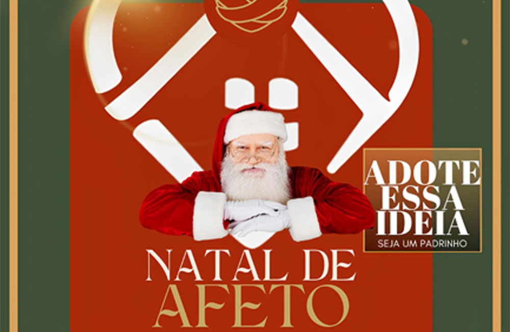 Natal de Afeto “Seja um Padrinho”