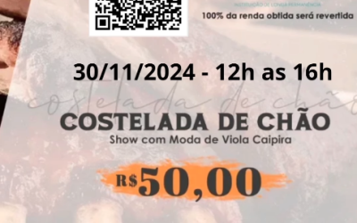 Costelada de Chão beneficente