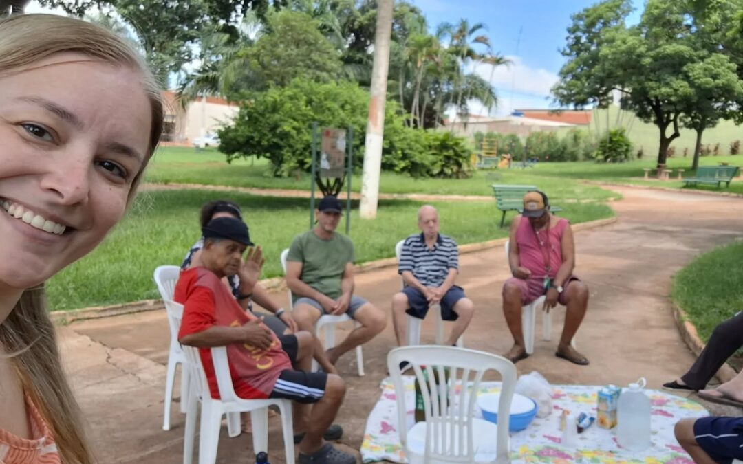Piquenique na Praça da Primavera
