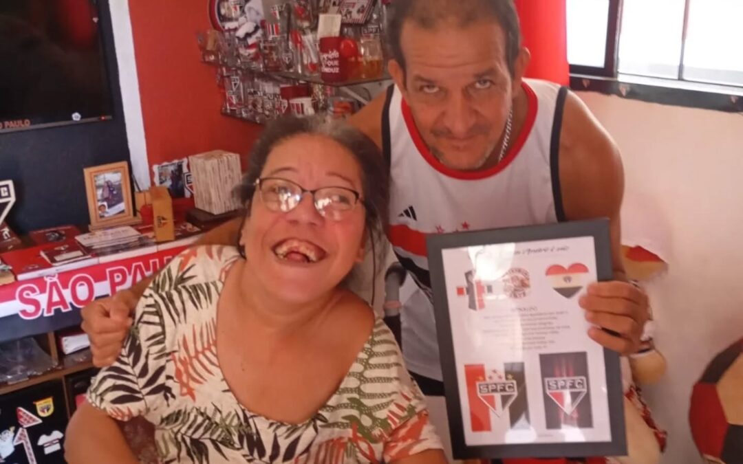 Homenagem ao voluntário Ronaldo