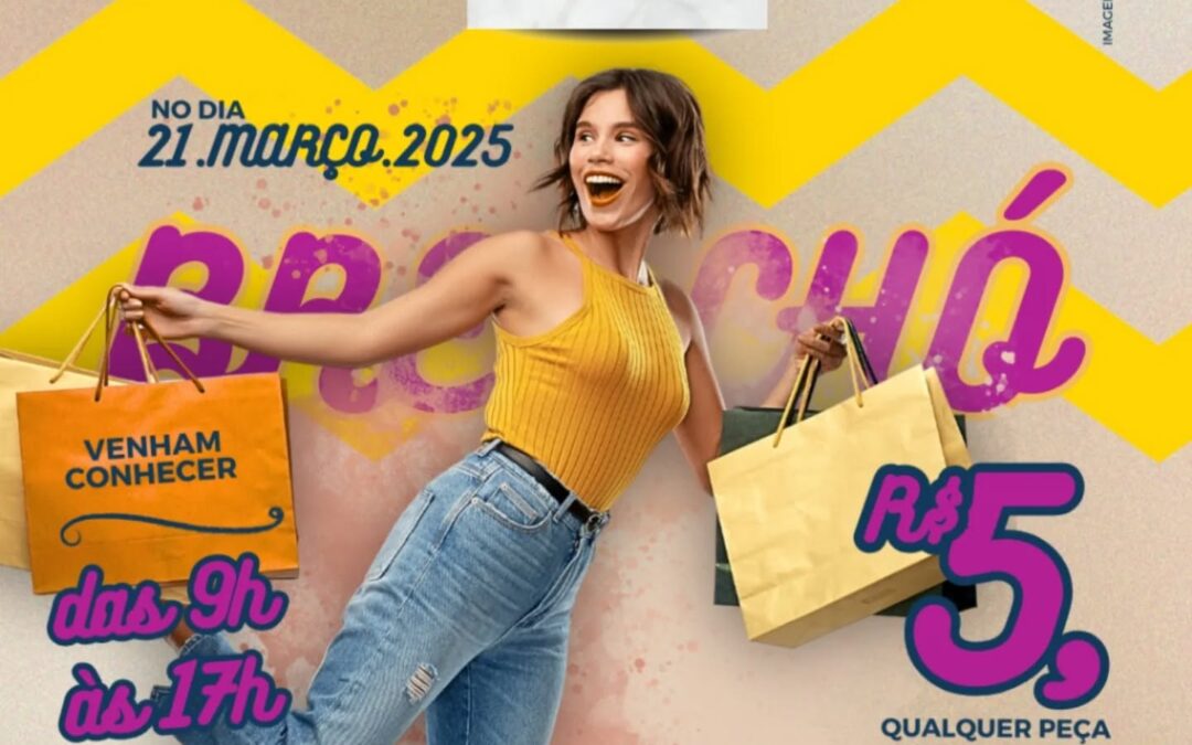 Vem aí mais uma edição do nosso Brechó Solidário!