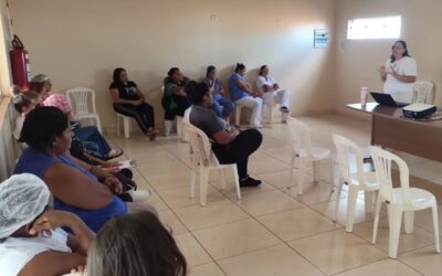 Palestra sobre o tema: O Poder Feminino