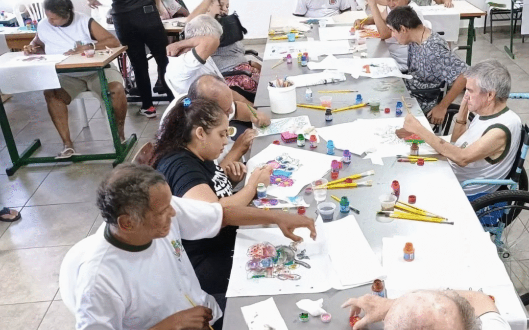 Criatividade que floresce na sala de aula! 