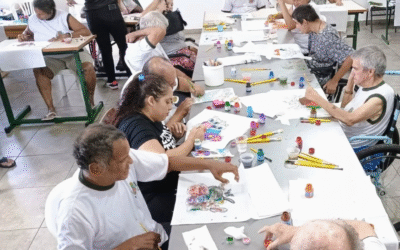 Criatividade que floresce na sala de aula! 