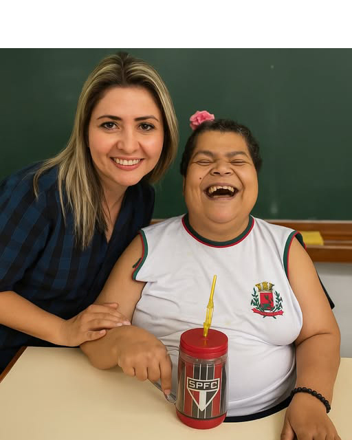 Educação com Afeto: Mais um Sorriso Duplo pra Coleção!
