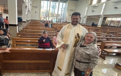 Um momento de fé e conexão espiritual! 