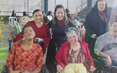 Casa André Luiz marcando presença no Arraiá da APAE