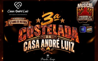 Casa André Luiz realiza evento beneficente com muita música e sabor!