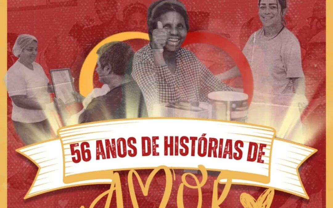 Uma trajetória de 56 anos guiada por acolhimento e inclusão