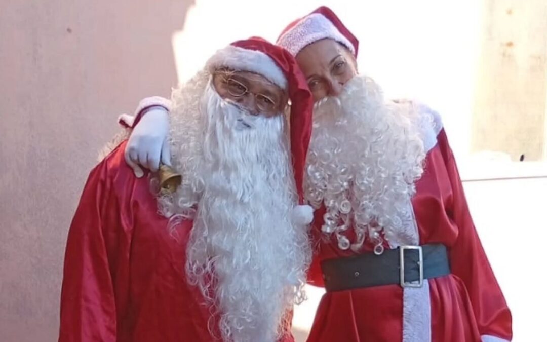 Um Show de Sorrisos com o Papai Noel