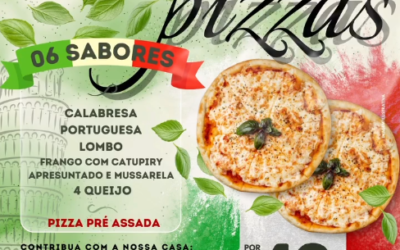 Participe do Festival das Pizzas da Casa André Luiz