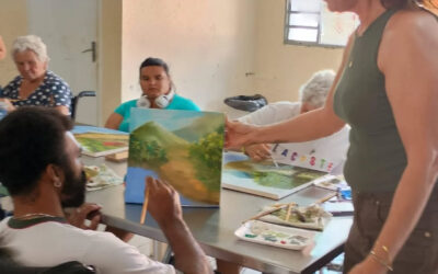 Artesanato com propósito: criatividade e bem-estar para nossos assistidos