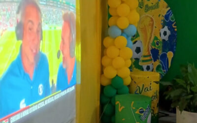 Clima de Copa e Festa Junina anima assistidos da Casa André Luiz