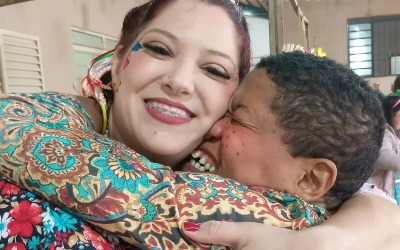 Participação dos assistidos emociona durante o Arraiá
