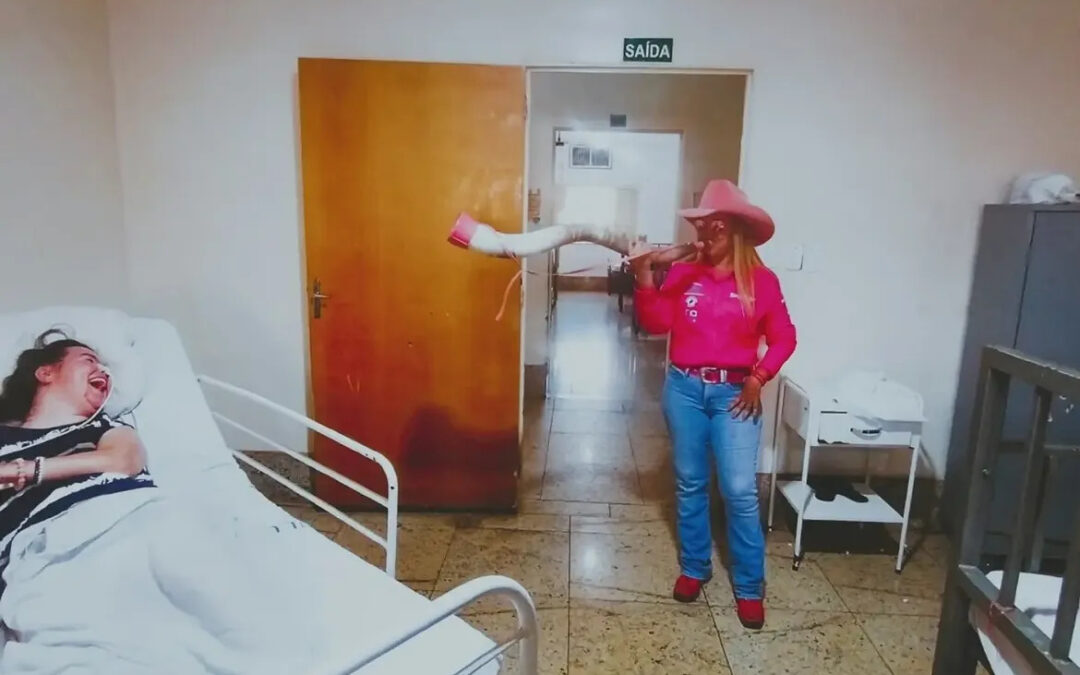 Um momento emocionante durante a nossa Festa da Queima do Alho!